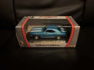 Road Signature Collector's Edition 1967 Chevrolet Camaro Z-28 1:43 Die-Cast Blue
